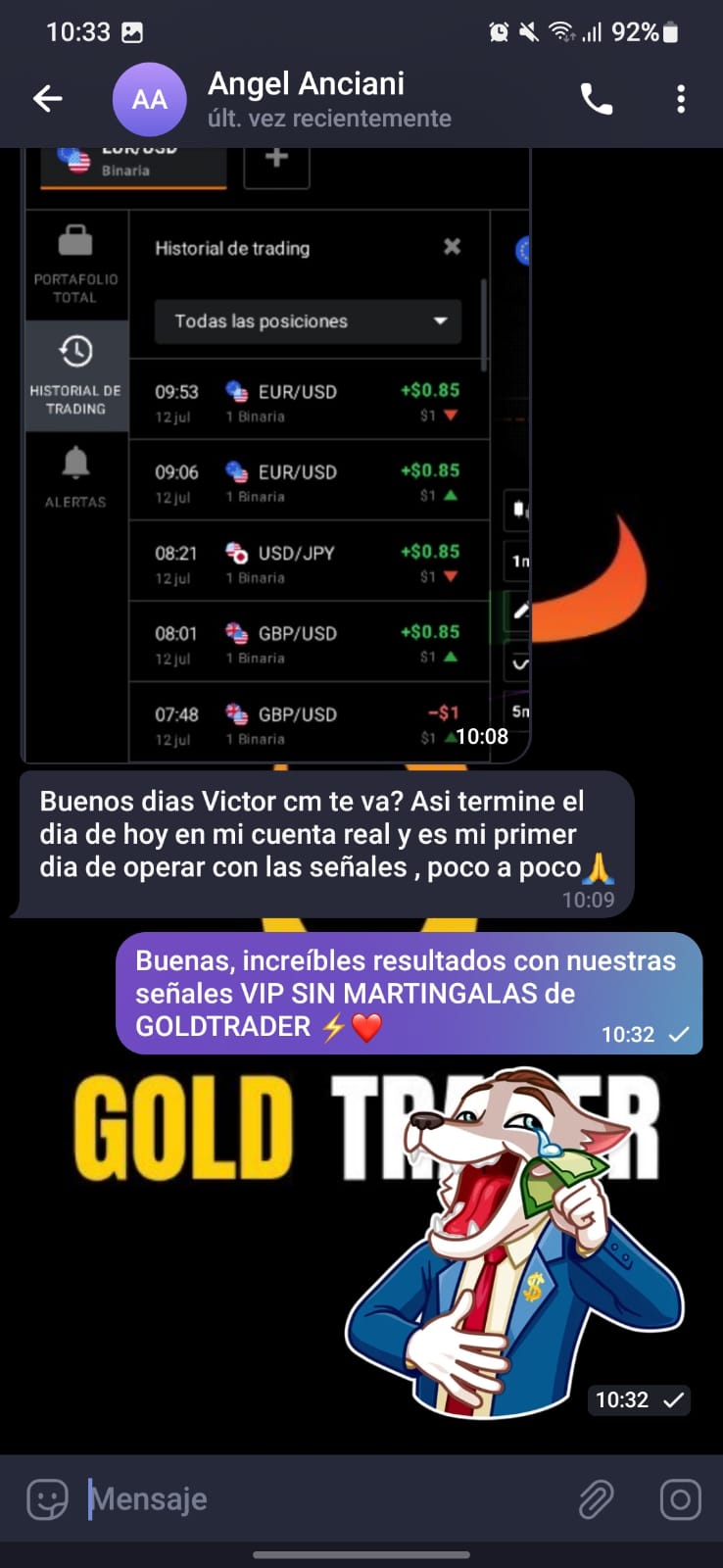 Testimonio del grupo 3